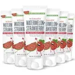 Schmidt's Children's Toothpaste For Clean Teeth, Watermelon + Strawberry, Fluoride Free 4.7 oz 6 Count