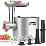 CHEFFANO Meat Grinder, 2600W Max Stainless Steel Meat Grinder Electric, ETL