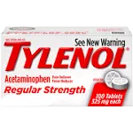 Tylenol Pain Reliever/Fever Reducer, 100 Count