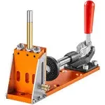 VEVOR Pocket Hole Jig Kit Carpentry Joinery Woodworking System Adjustable Depth