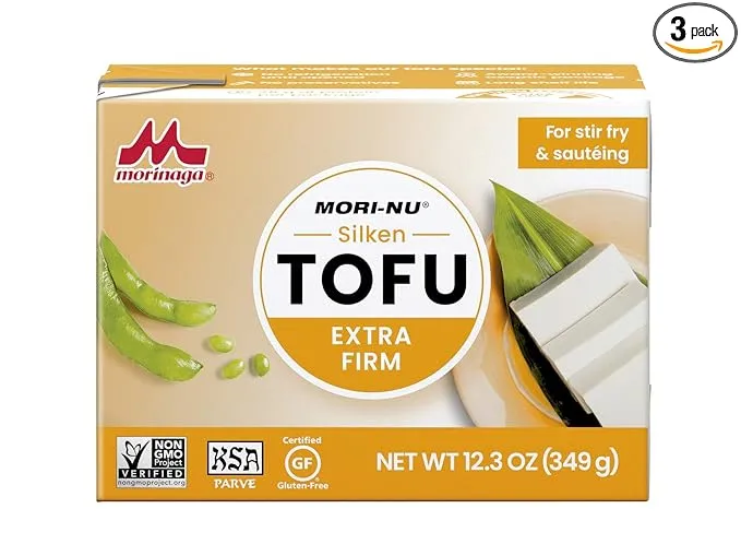 Mori-nu Silken Tofu - Firm - Case Of 12 - 12.3 Oz.