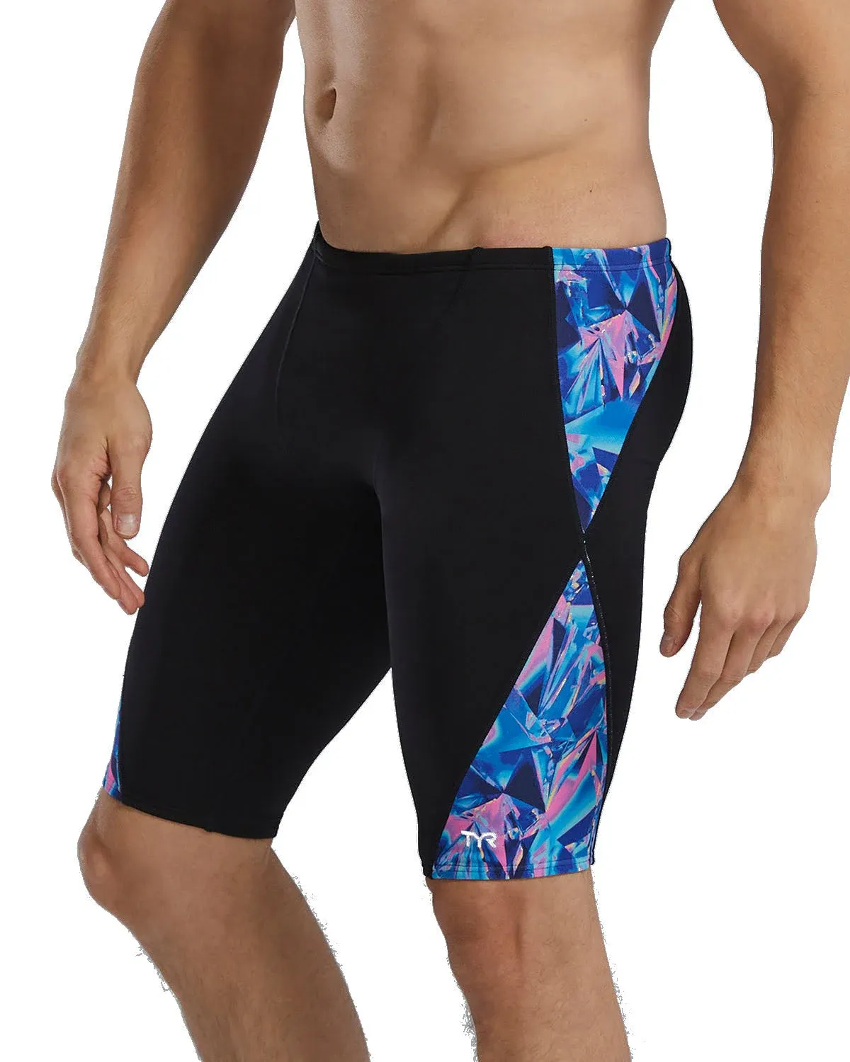 "TYR Men's Crystalized Blade Splice Jammer - 2024"