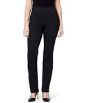 Women&#039;s Amanda Classic High Rise Tapered Jean Standard, Black-DS, 14 Short