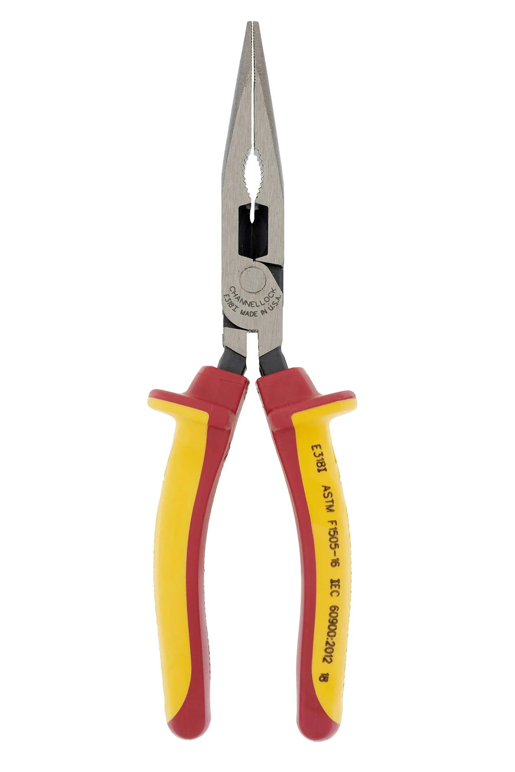 Channellock 318i 8in HL Long Nose Plier 1000V, XLT