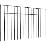 ADAVIN Small or Medium Animal Barrier Fence,25Pack 20 in(L) X12 in(H) Dog Digging Fence Barrier, Garden Fence Animal Barrier for Dogs Rabbits Raccoons, Metal Fence Panel for Outdoor Patio.Total 42 Ft