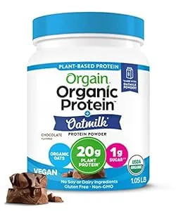 Orgain Organic Protein Protein Powder, Chocolate Flavored - 16.9 oz