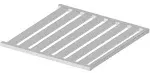 Enclo Privacy Screens 36 in. x 39 in. x 1.5 in. White Vinyl Slatted Liberty Lattice Rooftop Accessory