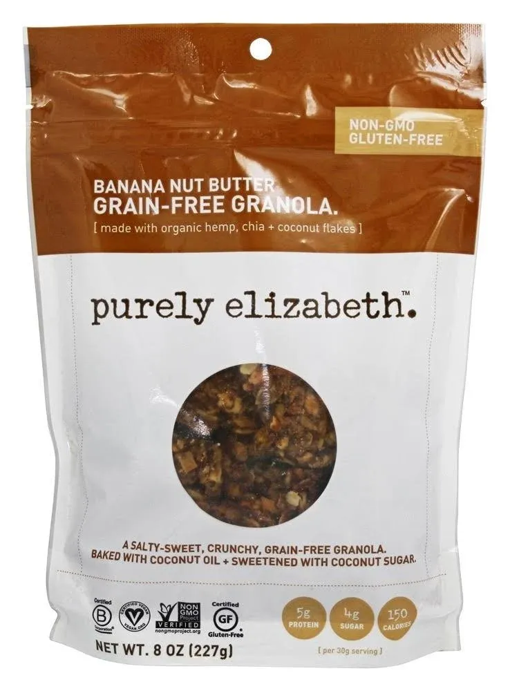 Grain-Free Banana Nut Butter Granola