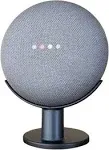 Mount Genie - Stand Pedestal for Google Home Mini and Nest Mini - Charcoal