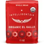 Coffee, Light Roast Whole Bean Coffee - Organic El Gallo 11 Ounce Bag with Fl...