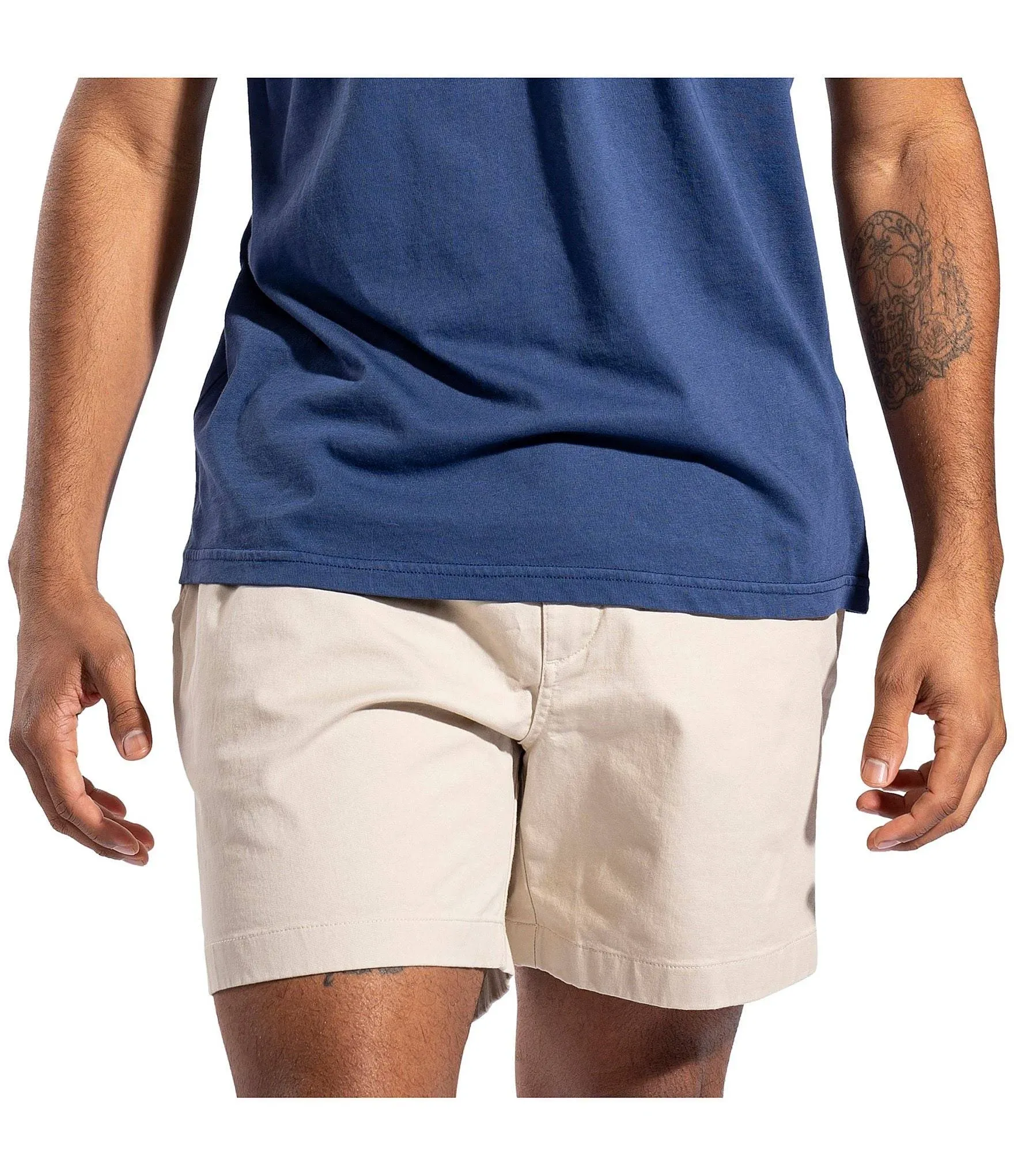 Chubbies Men's Shorts 7" Stretch, Dark Blue - The Armadas / XXL