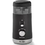 Mr. Coffee BVMC-PBG77 Multi-Grind 12-Cup Automatic Coffee Grinder, Black