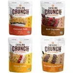 Catalina Crunch Keto Cereal Variety Pack (4 Flavors), 9oz Bags | High Protein, Low Carb, Zero Sugar, Size: Pack of 4