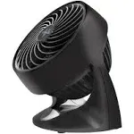 Vornado 133 Small Room Air Circulator Fan, 2 Speeds, Adjustable Head, Table Fan for Desk, Nightstand, Black