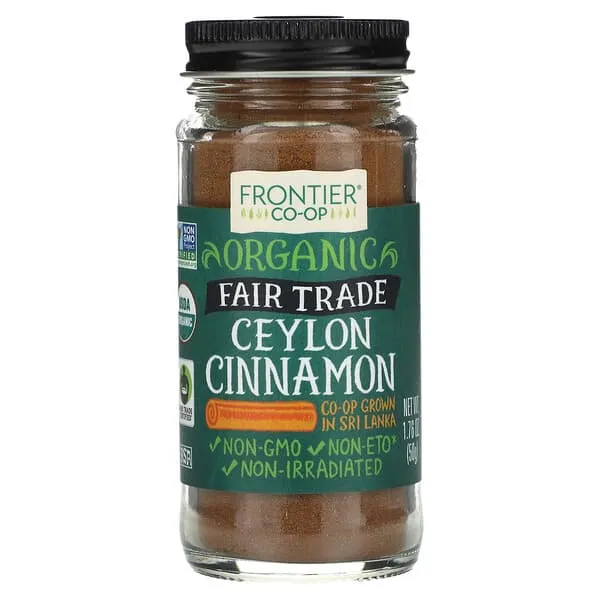 Frontier Co-op Organic Fair Trade Ground Ceylon Cinnamon 5.57oz