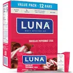 Luna
           Gluten Free Whole Nutrition Bars Chocolate Peppermint Stick -- 12 Bars
        
        
        
        
        
          
          SKU #: 722252187987
          
            Shipping Weight:
              1.4903 lb
            
    