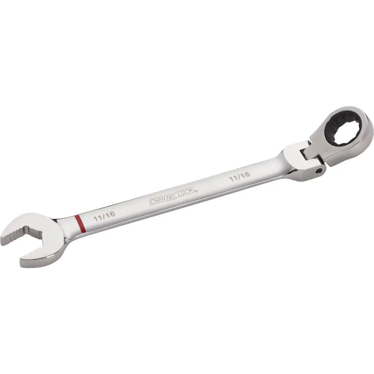 GEARWRENCH 11/16" 12 Point Flex Head Ratcheting Combination Wrench - 9711