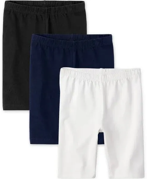 The Children's Place Girls' Solid Bike Shorts