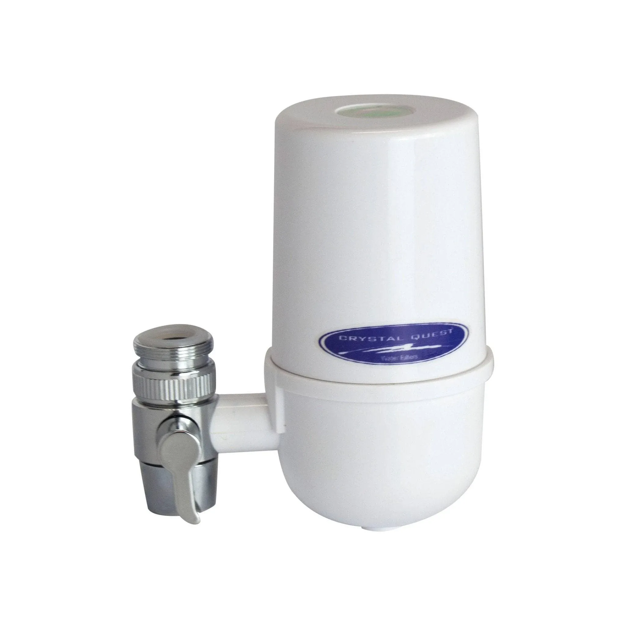 Crystal Quest CQE-FM-00501 Faucet Mount Water Filter System - Chrome