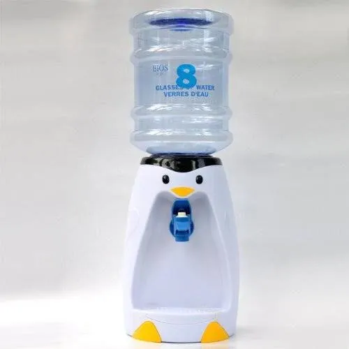 YOFIT 2.5 Liters Mini Water Dispenser 8 Glasses Water Dispenser Penguin Style