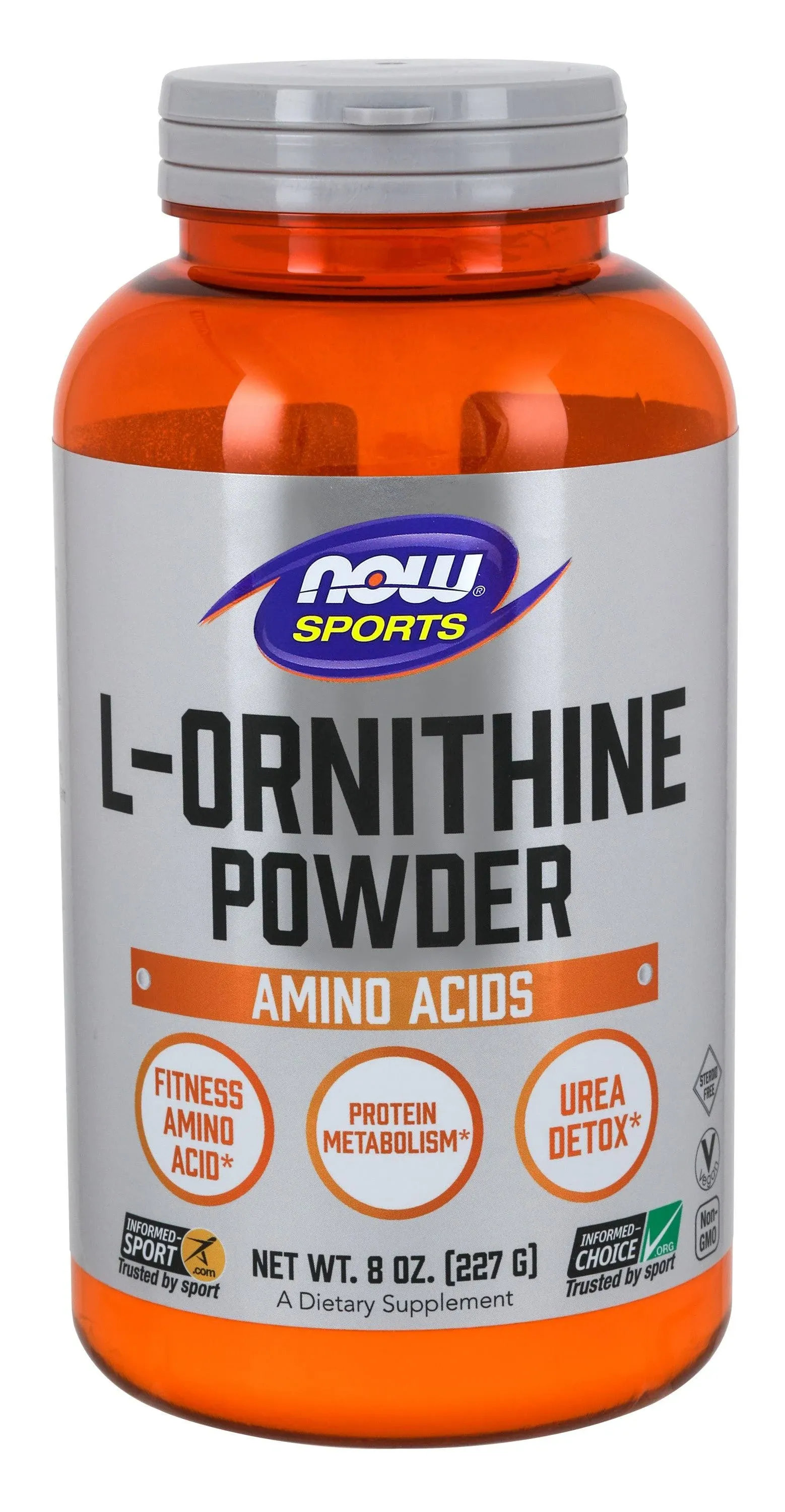 Now Foods L- Ornithine 8 oz Powder