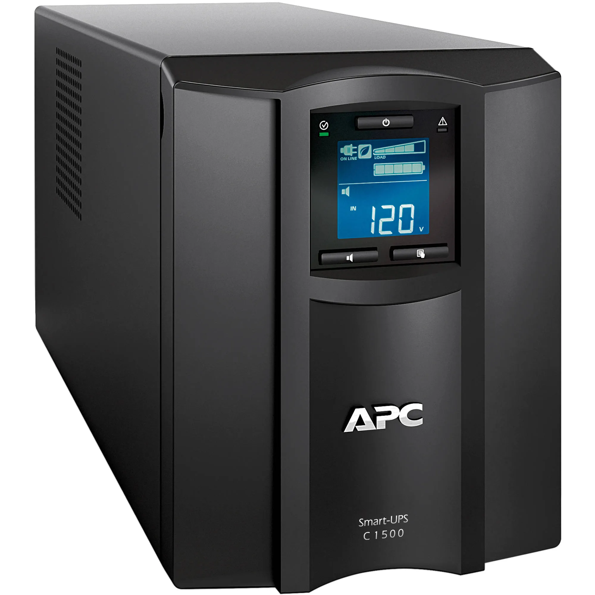 APC 1500VA Smart UPS with SmartConnect, SMC1500C Sinewave UPS Battery Backup, AVR, 120V, Line Interactive Uninterruptible Power Supply