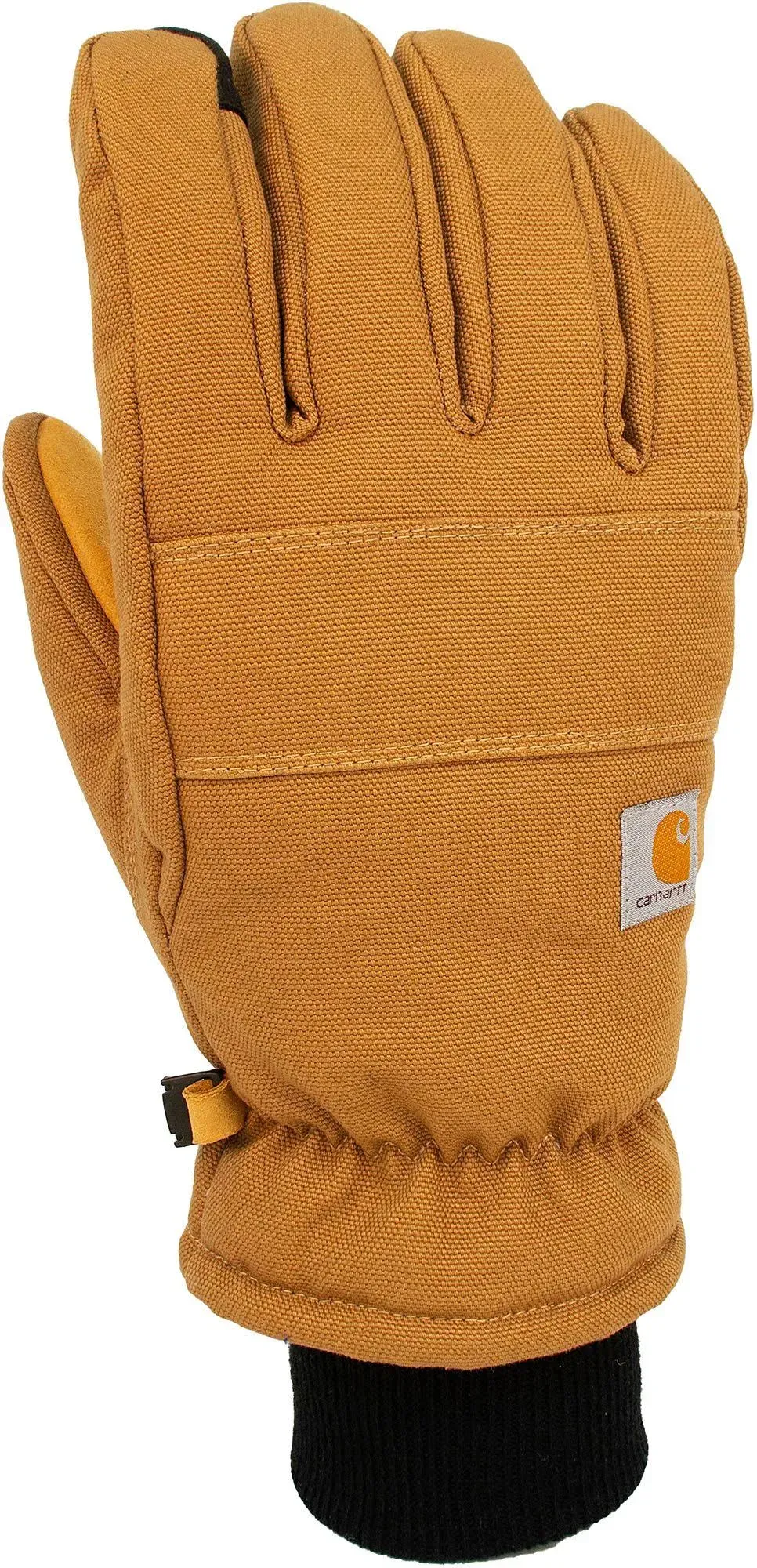 Carhartt Insulated Duck / Synthetic Leather Knit Cuff Cloves Size Large