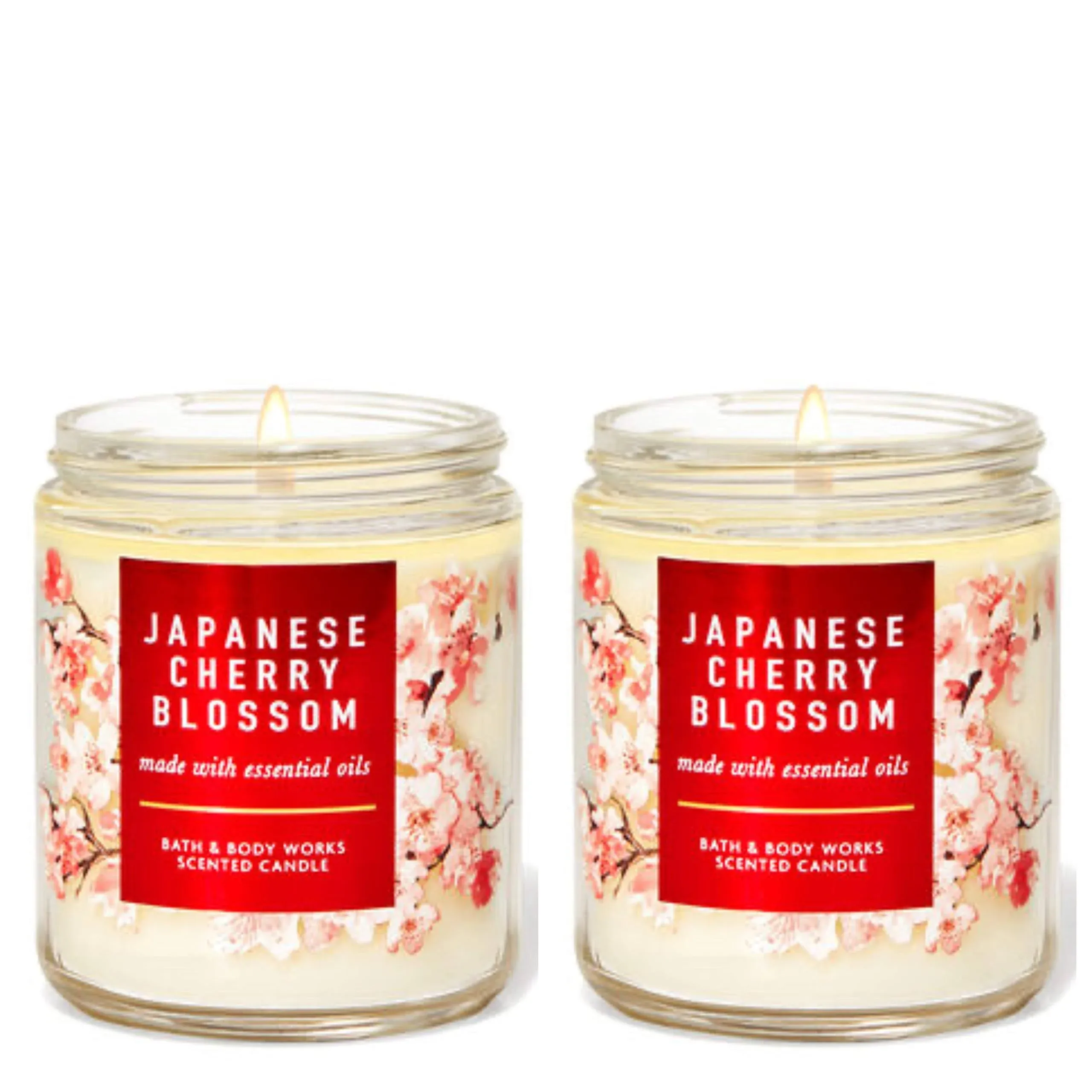 Bath & Body Works White Barn Strawberry Pound Cake Single Wick Scented Candle ...