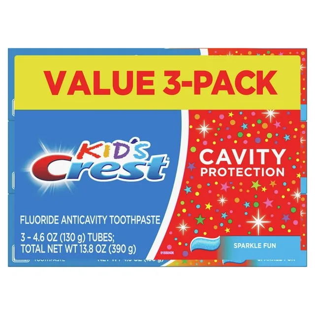 Crest Cavity Protection Toothpaste Sparkle