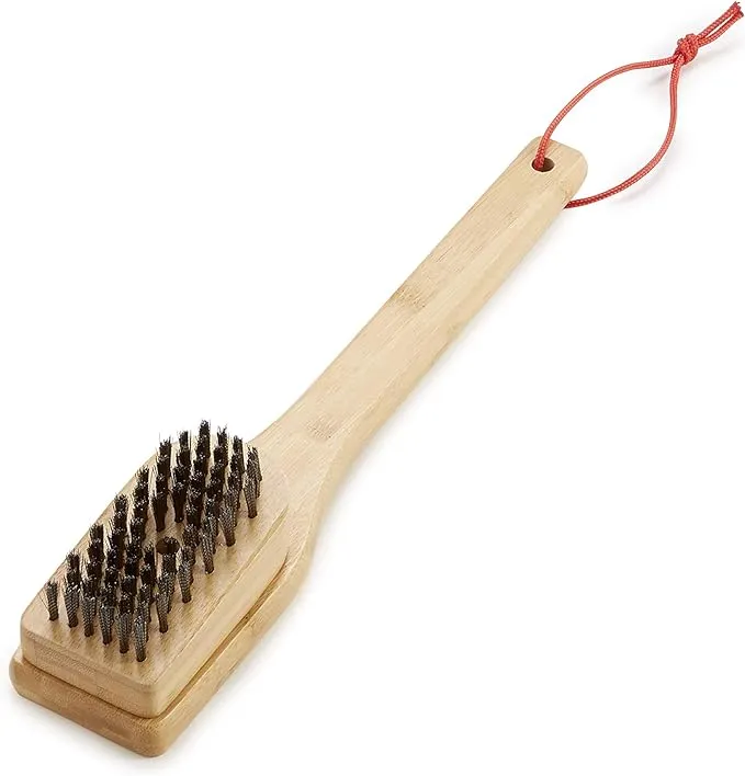 Grill Brush - 12 Bamboo