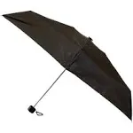 Totes Mini Travel Umbrella - Compact Umbrella One Size / Black