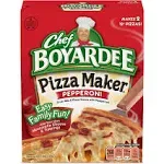 Chef Boyardee Pizza Maker Pizza Kit, Pepperoni - 31.85 oz