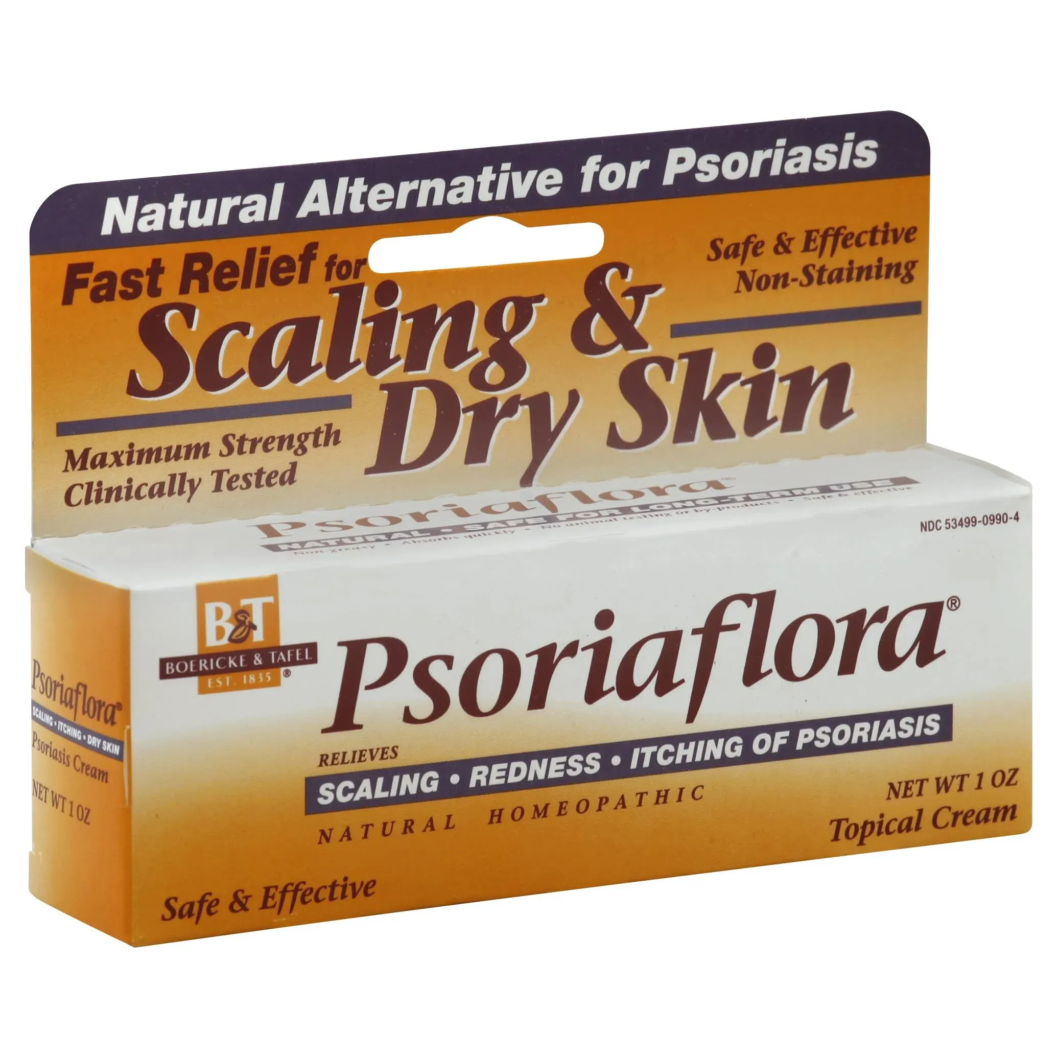 B&T Psoriaflora, Maximum Strength, Topical Cream - 1 oz