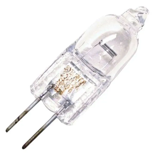 Sylvania Halogen Quartz Lamp, T3, 20 Watt, 12 Volts, G4 Bipin, Clear, Tungsten ...