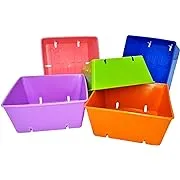 Bootstrap Farmer 5x5 Seed Tray Multi Color - 40 Pack - Extra Strength 5 x 5 ...