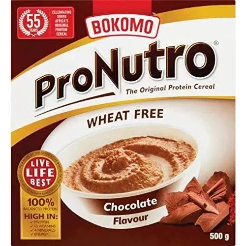 Bokomo Pronutro Wheat Free Chocolate Cereal 500g (2-Pack)