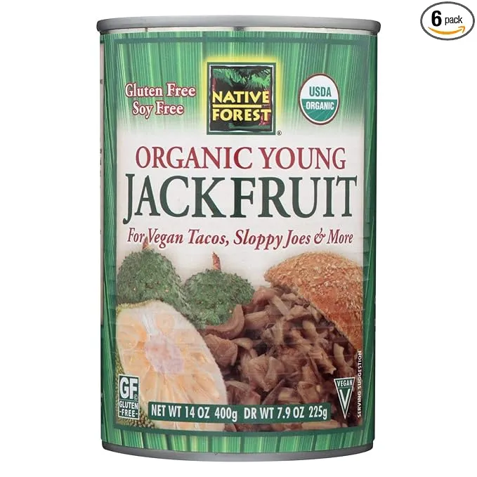 Native Forest Organic Young Jackfruit 14 Ounce - Pack of 6