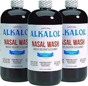 Alkalol Nasal Wash, 3 16 OZ bottles