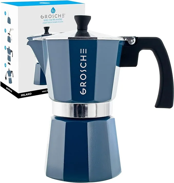 GROSCHE Milano Stovetop Espresso Maker