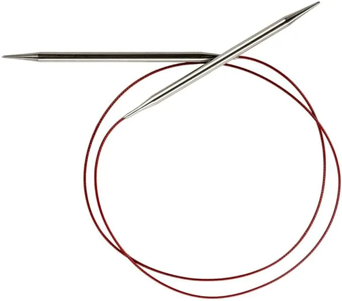 ChiaoGoo Red Lace 40 Stainless Circular Knitting Needles