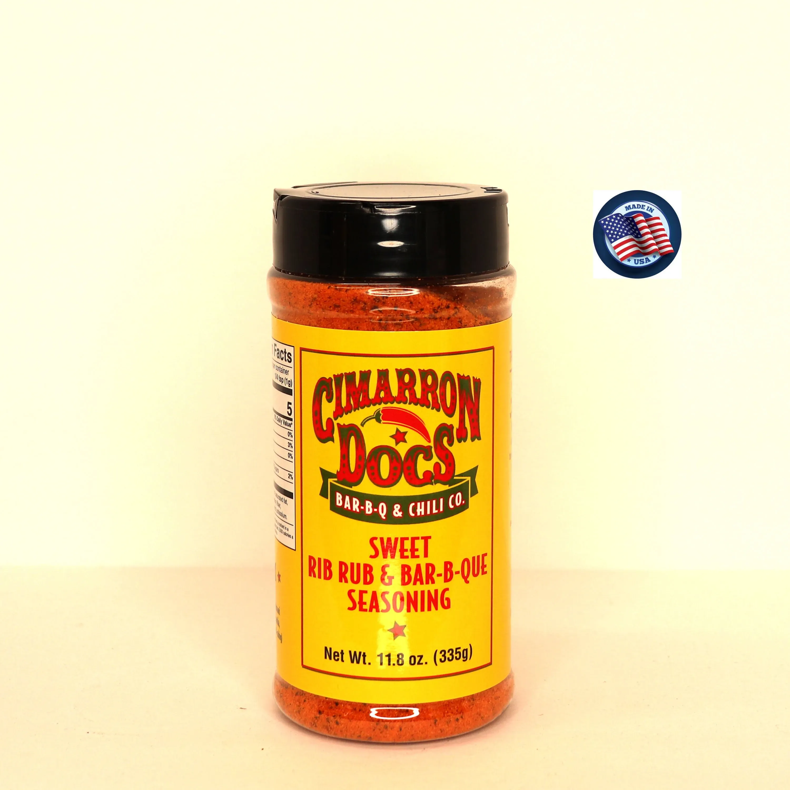 Cimarron Docs Sweet Rib Rub & Bar-B-Que Seasoning (12 Ounce)