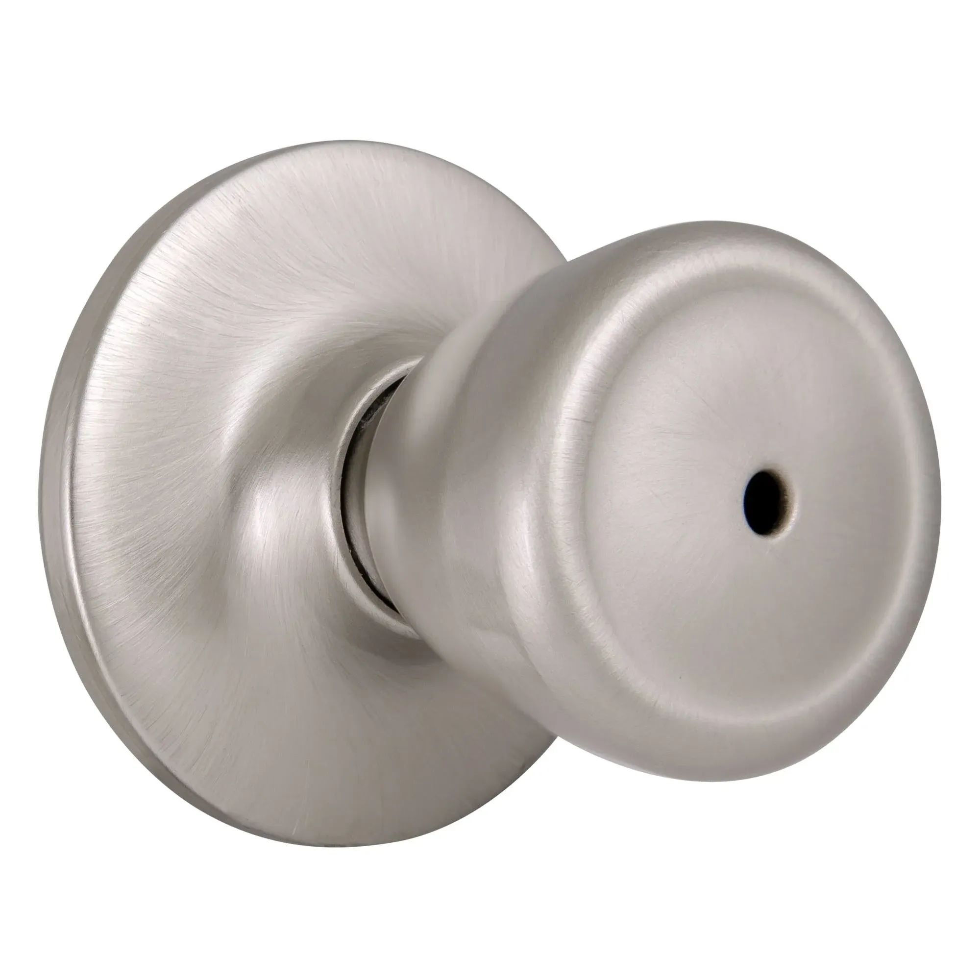 Design House 781906 Tulip 2-Way Adjustable Privacy Door Knob, Satin Nickel