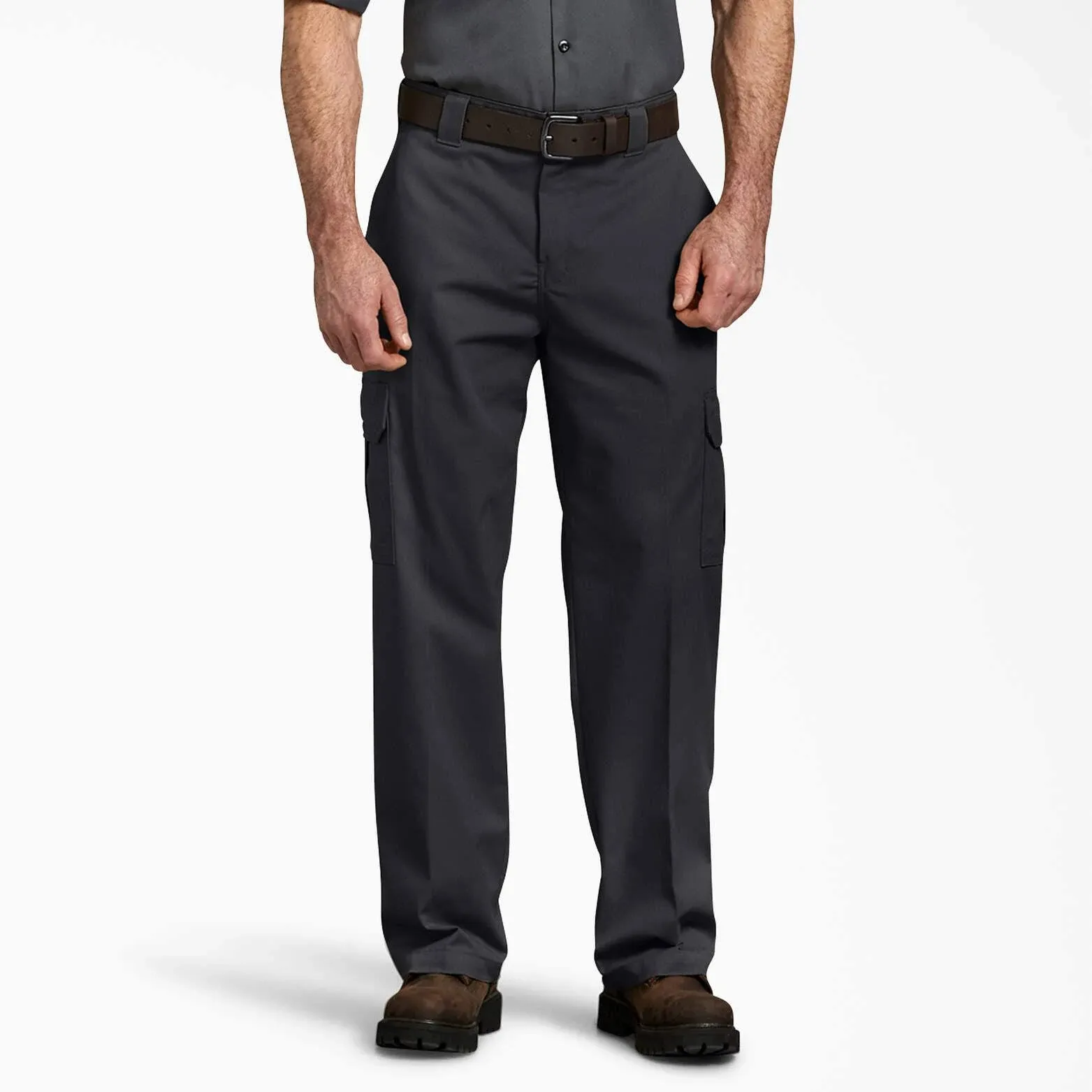 Dickies Flex Relaxed Fit Straight Leg Cargo Pants - Black