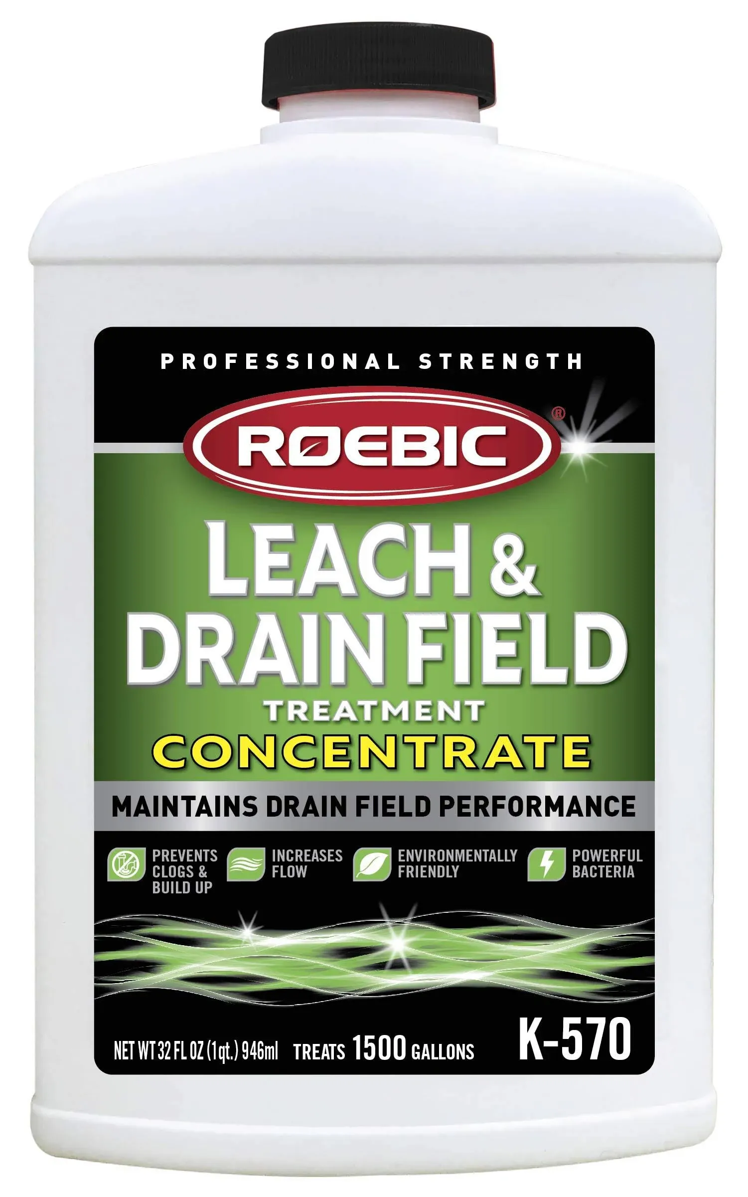 Roebic K-570-Q 32-Ounce Leach And Drain Field Opener Concentrate