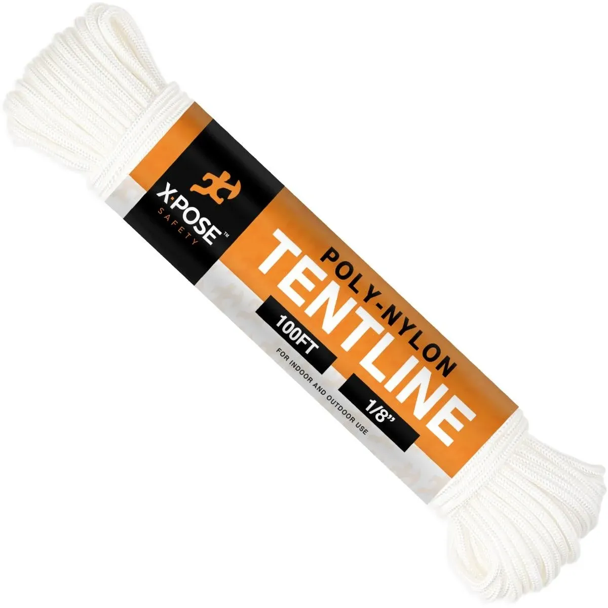 XPOSE SAFETY 100-ft White Nylon Twine