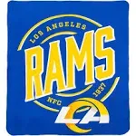 Los Angeles Rams NFL Northwest 50&#034;x60&#034; Campaign Soft Fleece Throw Blanket