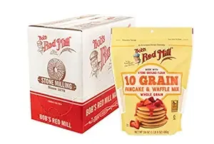 Bob&#039;s Red Mill 10 Grain Pancake &amp; Waffle Mix, 24-ounce (Pack of 4)