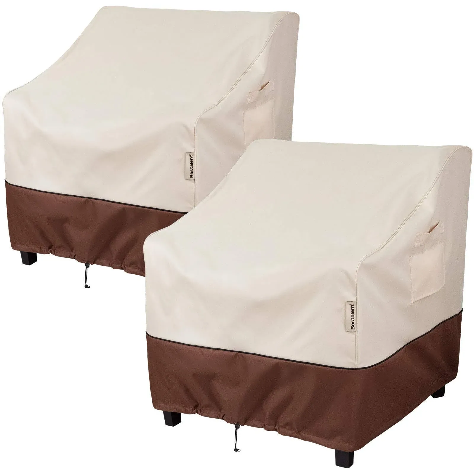 Patio Chair Covers Heavy Duty Outdoor Furniture Covers Waterproof Fits up to 30" W x 27" D x 36" H 2Pack