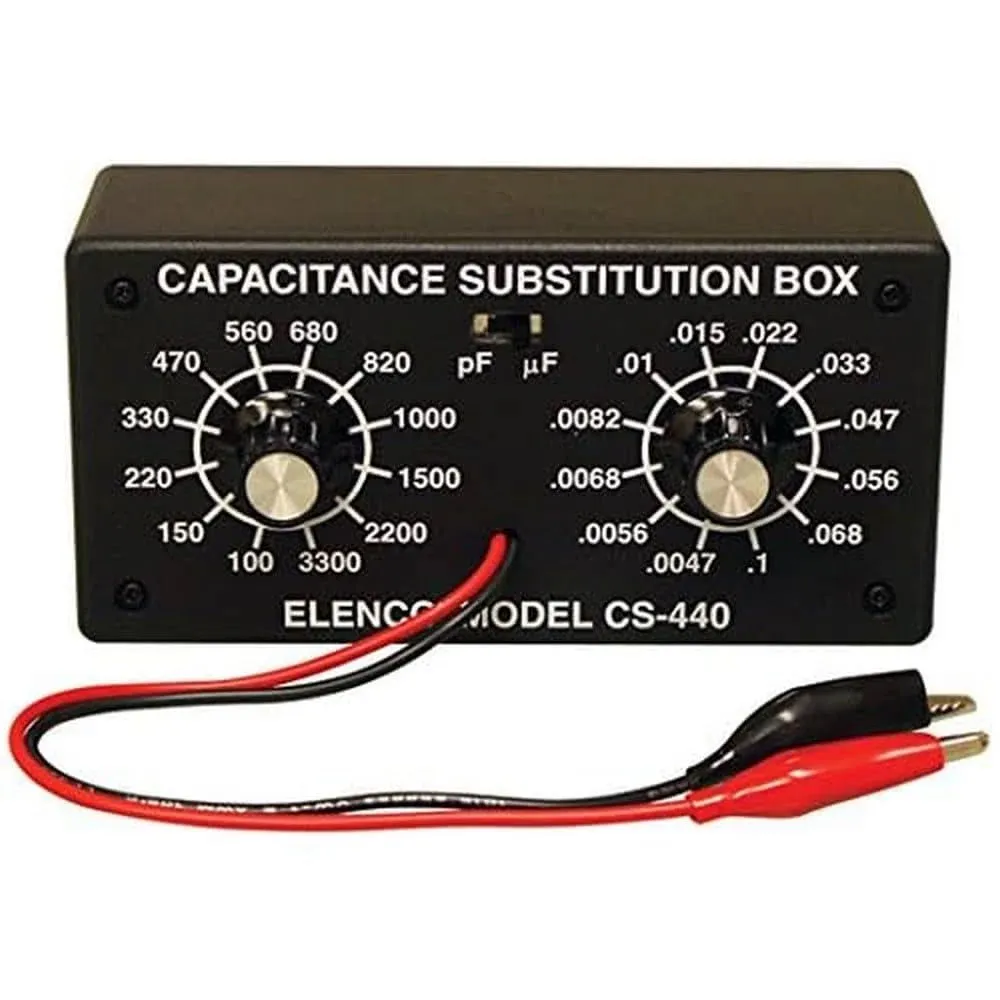 Elenco Capacitor Substitution Box Kit