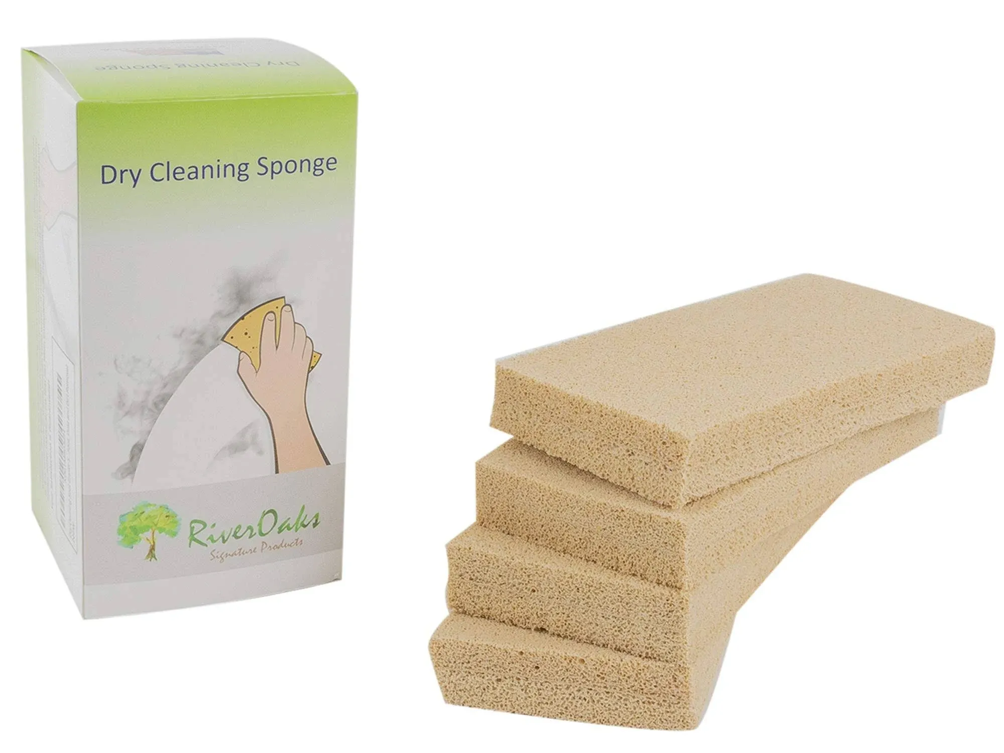 Dry Cleaning Soot Eraser Sponge (4 Pack) Smoke, Soot, Dust and Dirt Remover